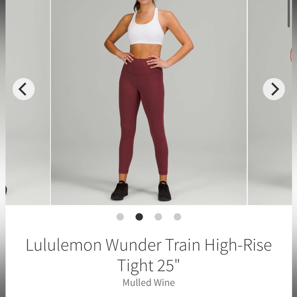 Lululemon wunder trains